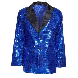 Chaqueta Lentejuelas azul  para hombre