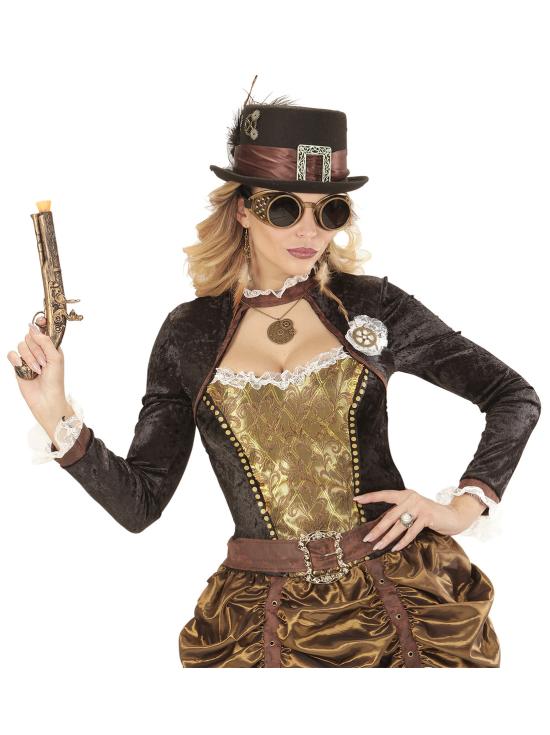 Collar reloj steampunk