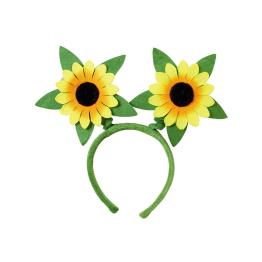 Diadema con girasoles ^