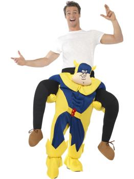 Disfraz a hombros de Bananaman