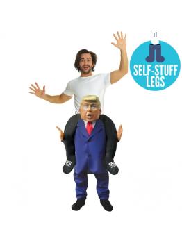 Disfraz a hombros de Donald Trump para adulto