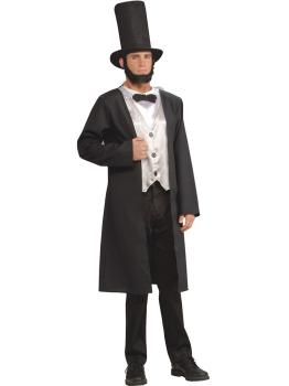 Disfraz de Abraham Lincoln para adulto