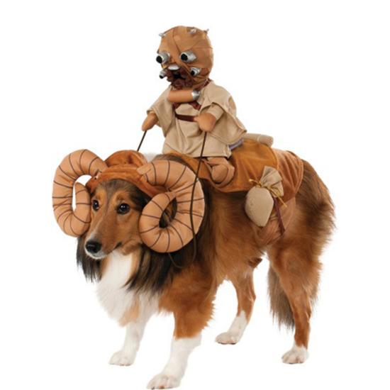 Disfraz de Bantha Star Wars para perro Disfraz de Bantha Star Wars para perro