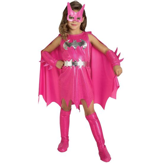 Disfraz de Batgirl rosa niña Disfraz de Batgirl rosa niña