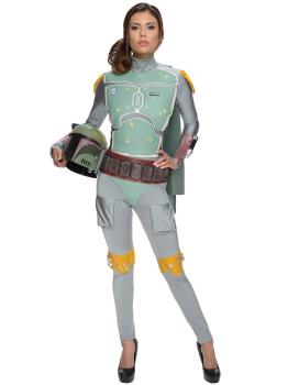 Disfraz de Boba Fett Star Wars para mujer