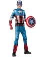 Disfraz de Capitán América Marvel Vengadores para niño