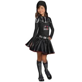 Disfraz de Darth Vader para niña