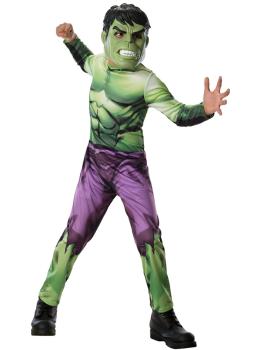 Disfraz de Hulk Marvel Vengadores para niño