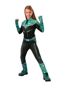 Disfraz de Kree deluxe para niña - Capitana Marvel