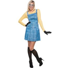 Disfraz de Minion deluxe para mujer