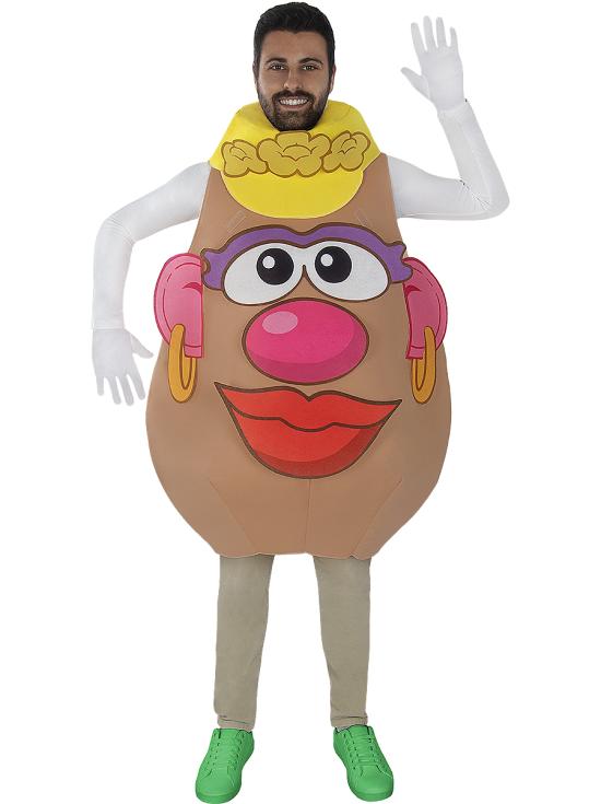 Fantasia de Sr. e Sra. Cabeça de Batata para Adultos