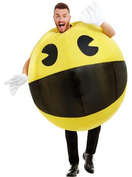 Fantasia inflável para adulto Pac-Man