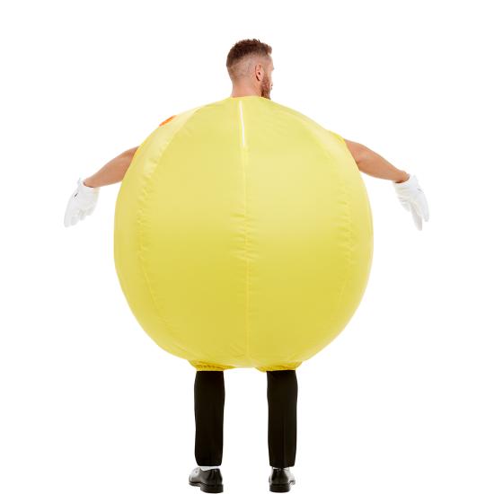 Fantasia inflável para adulto Pac-Man