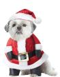 Disfraz de Papá Noel para perro