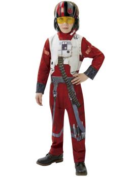 Disfraz de Piloto X-Wing Star Wars Episodio 7 para niño