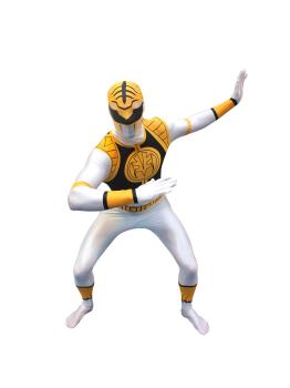 Disfraz de Power Ranger Blanco Morphsuit