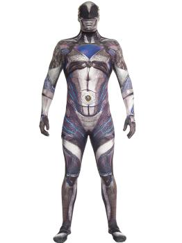 Disfraz de Power Ranger negro Movie Morphsuits para adulto
