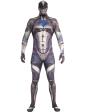 Disfraz de Power Ranger negro Movie Morphsuits para adulto