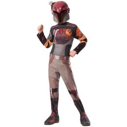 Disfraz de Sabine Wren Star Wars Rebels para niña