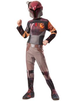 Disfraz de Sabine Wren Star Wars Rebels para niña