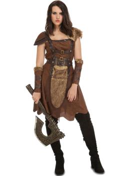 Disfraz Dama Vikinga para mujer