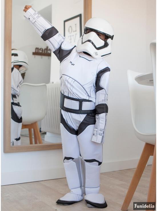 Disfraz de Stormtrooper Star Wars Episodio 7 deluxe para niño