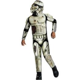 Disfraz de Stormtrooper zombie para niño