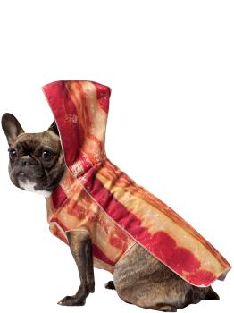 Disfraz de bacon para perro
