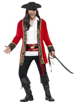 Disfraz Gran Capitán Pirata de hombre