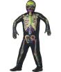 Disfraz Esqueleto Multicolorido fluor infantil