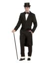 Disfraz de frac elegante para hombre talla grande