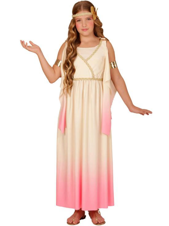 Fantasia grega de Atena para meninas