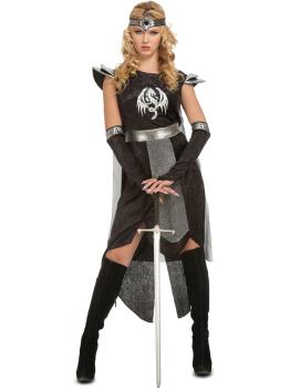 Disfraz de guerrera de dragones para mujer