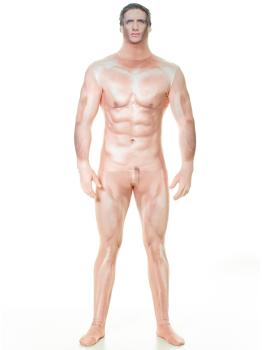 Disfraz de hombre censurado Morphsuit