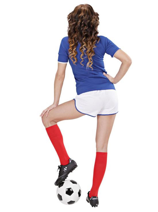 Disfraz de Jugadora de fútbol Francés para mujer