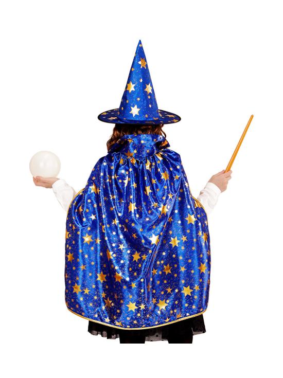 Disfraz Mago con Estrellas infantil