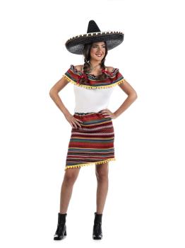 Disfraz de Mejicana con Estilo para mujer