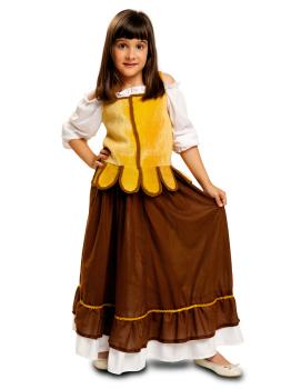Disfraz de Mesonera Medieval para niña.