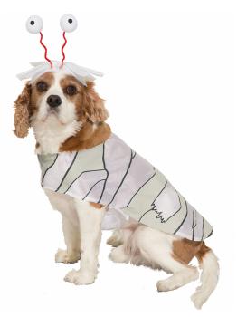 Disfraz de momia para perro