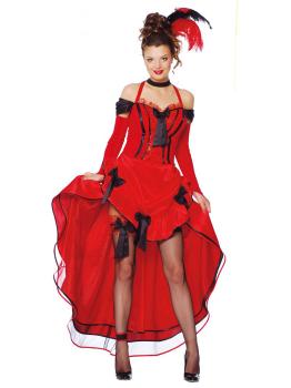Fantasia de Can Can Woman adulta