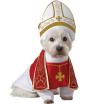 Disfraz de papa para perro