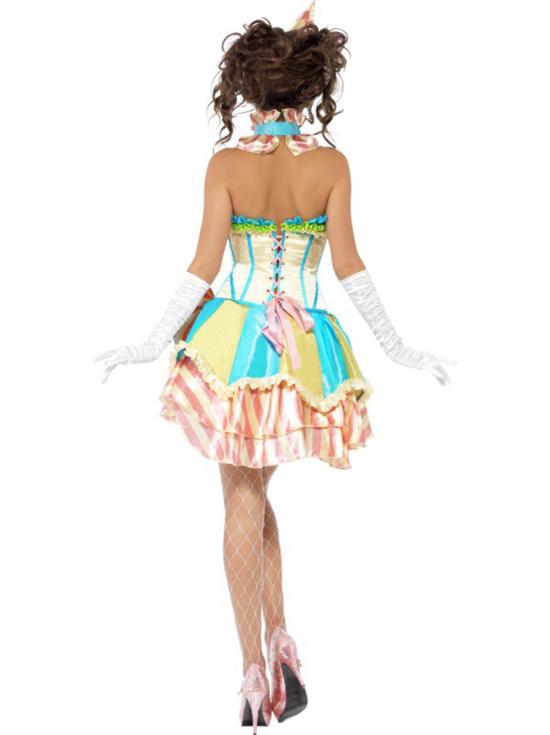 Disfraz Payasa Circo Vintage para mujer