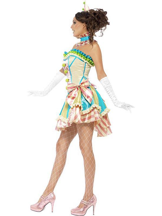 Disfraz Payasa Circo Vintage para mujer