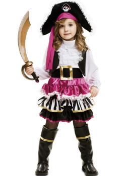 Disfraz Pirata Pink para niña