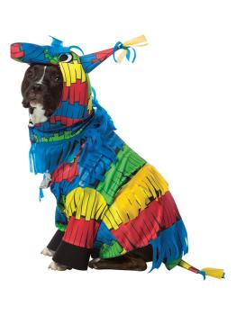Disfraz de piñata para perro