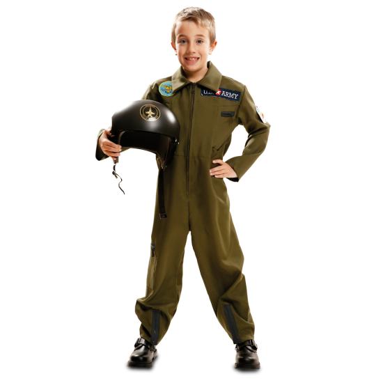 Disfraz de Piloto de Combate para niño