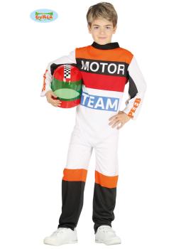 Disfraz de Piloto de Carreras GP para niño