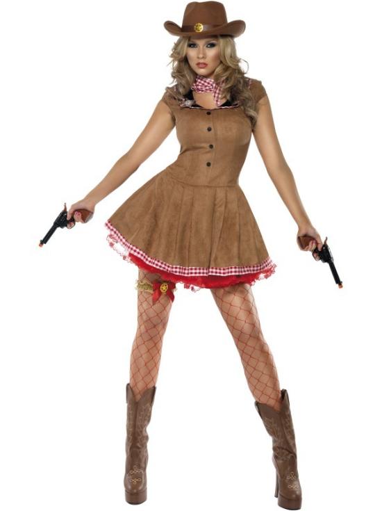 Disfraz de Pistolera Wild West