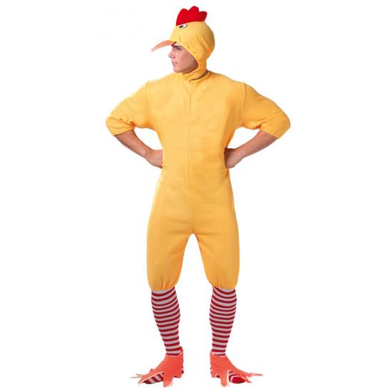 Disfraz de Pollito Corral para adultos