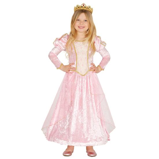 Disfraz de princesa rosa de cuento para niña Disfraz de princesa rosa de cuento para niña
